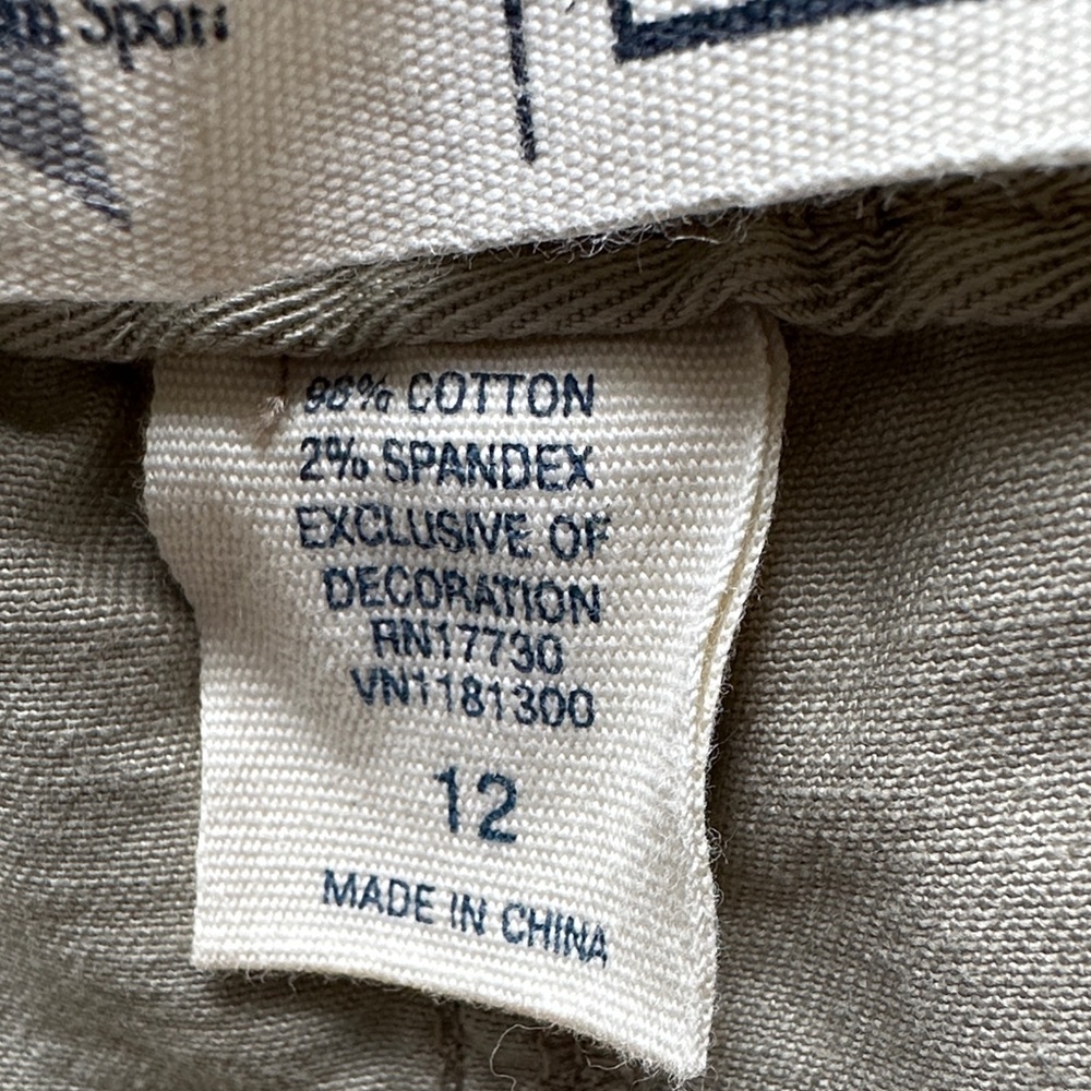 NWT Converse Vintage Khaki Lexington Pants - Picture 7 of 8